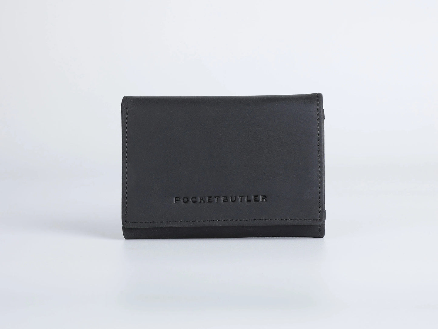 Pocketbutler - Wallet mit Schlüsselhalter (schwarz)