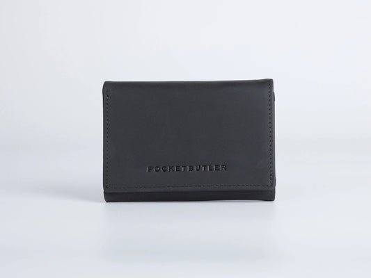 Pocketbutler - Wallet mit Schlüsselhalter (schwarz)