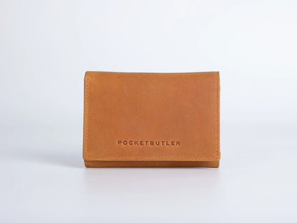 Pockerbutler - Wallet mit Schlüsselhalter (braun)