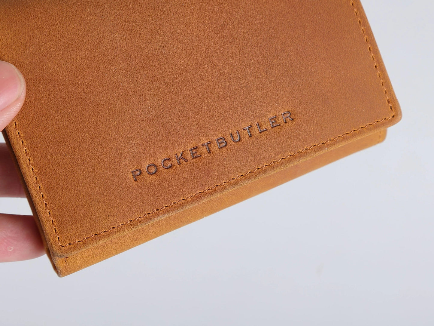 Pockerbutler - Wallet mit Schlüsselhalter (braun)